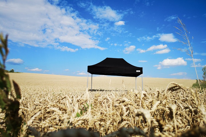 Tente à ciseaux publicitaire 3x3 m