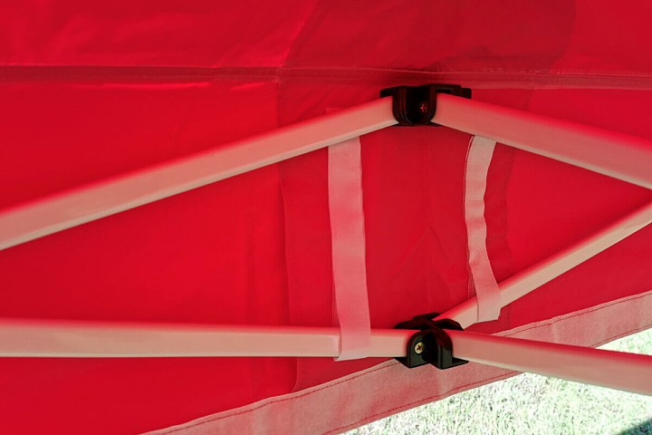 Tente ciseaux publicitaire 2X2