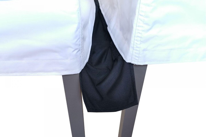 rinçage pour tente à ciseaux