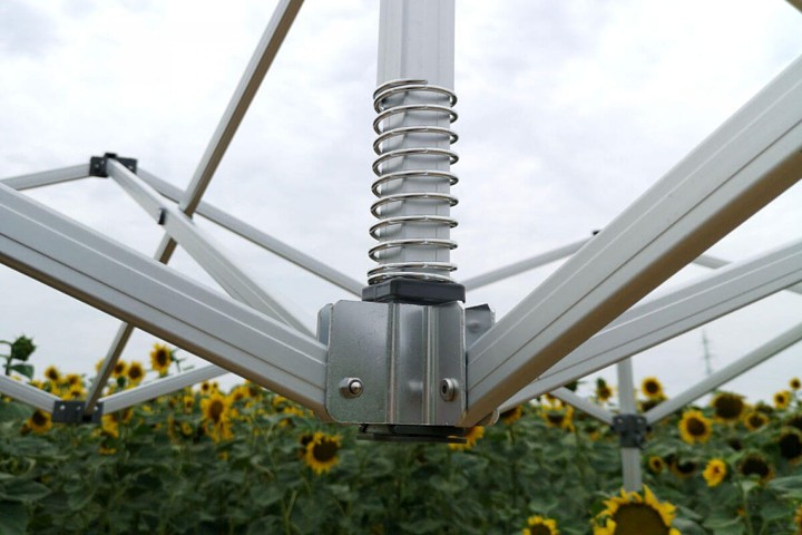 Tente ciseaux publicitaire 4,5m*3m