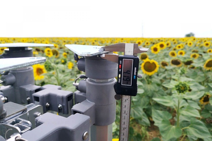 Gazébo pliant pour impression publicitaire 4,5 m*3 m