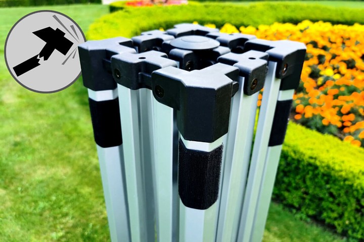 Tente promotionnelle publicitaire 2x2