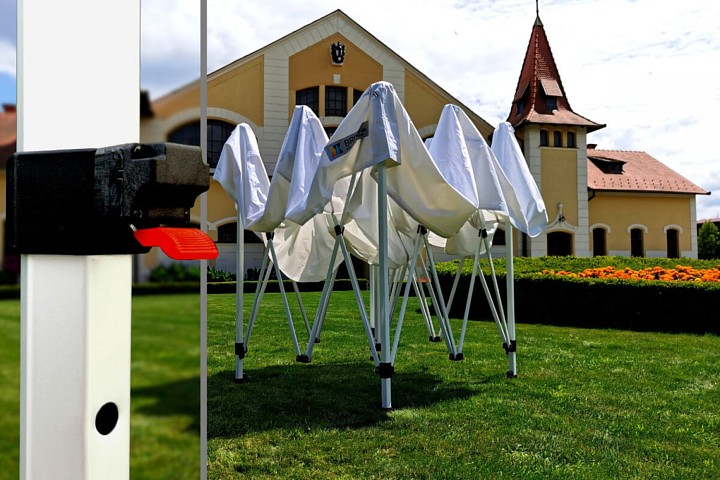 Tente de fête promotionnelle 3x3