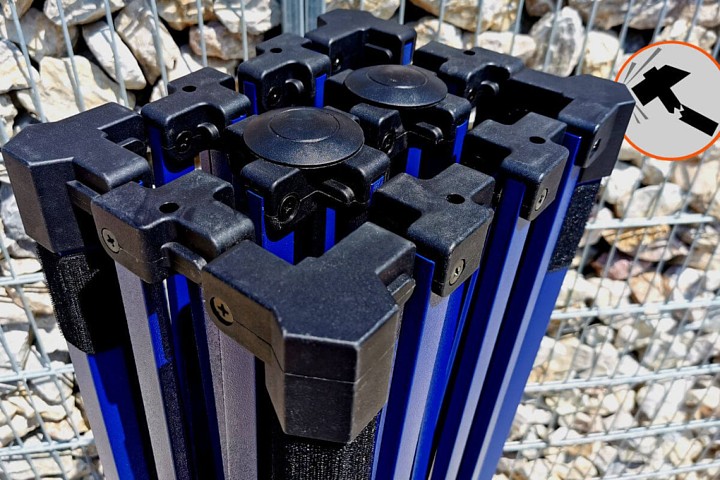 Tente de ciseaux publicitaire de 4,5 m * 3 m