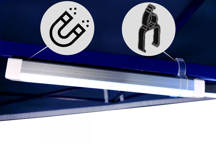 éclairage de tente de fête