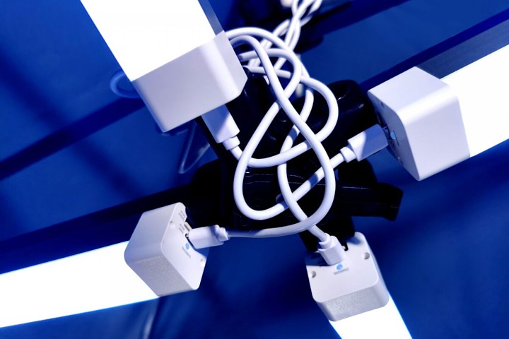 Lumière LED pour tentes de fête