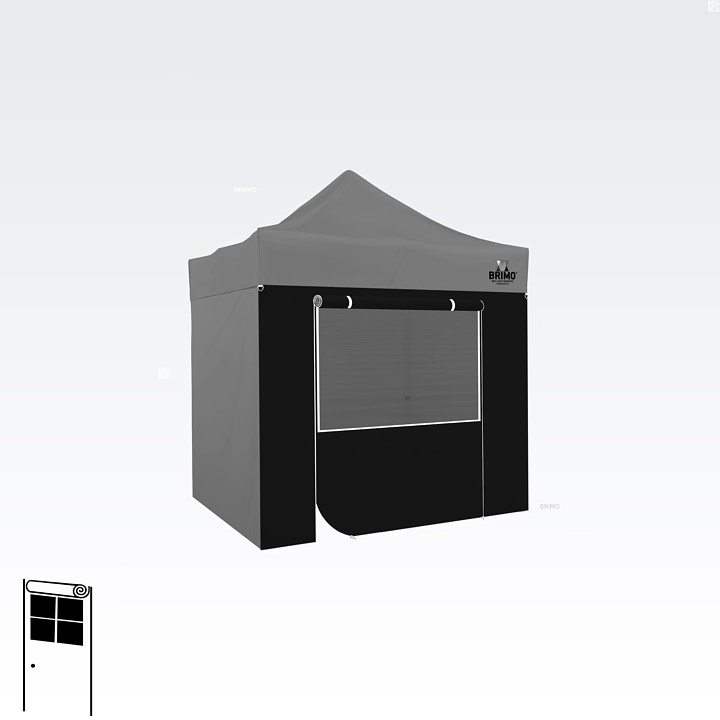 tente de jardin 5x8 m