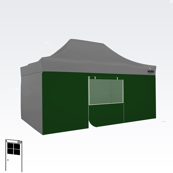 tente de fête dans le jardin