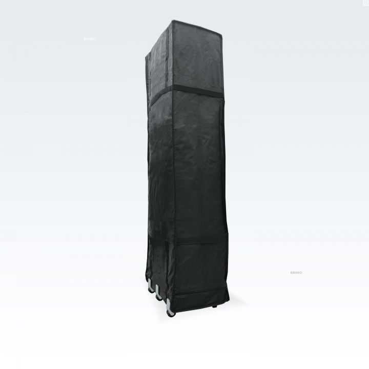 Tente pliante avec parois latérales pour une meilleure protection