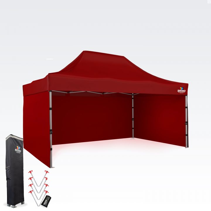 Tente publicitaire ciseaux 4,5m*3m