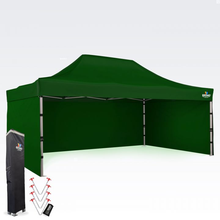 Tente promotionnelle de fête 4m*6m verte