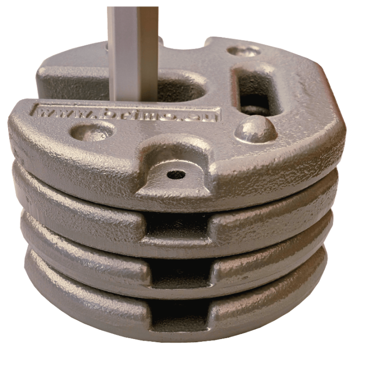 poids de la tente en acier